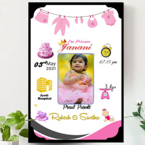 Born Baby Frame