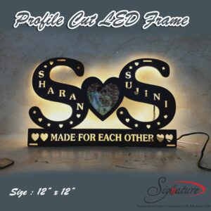 LED Letter Frame